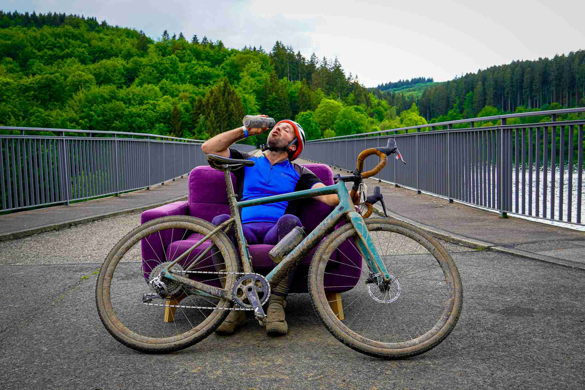 On the Bridge - Grinduro Germany