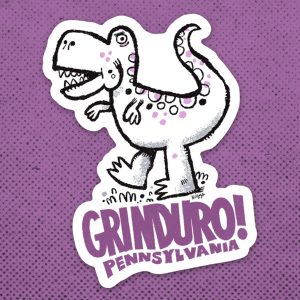 Brian Biggs - dino sticker