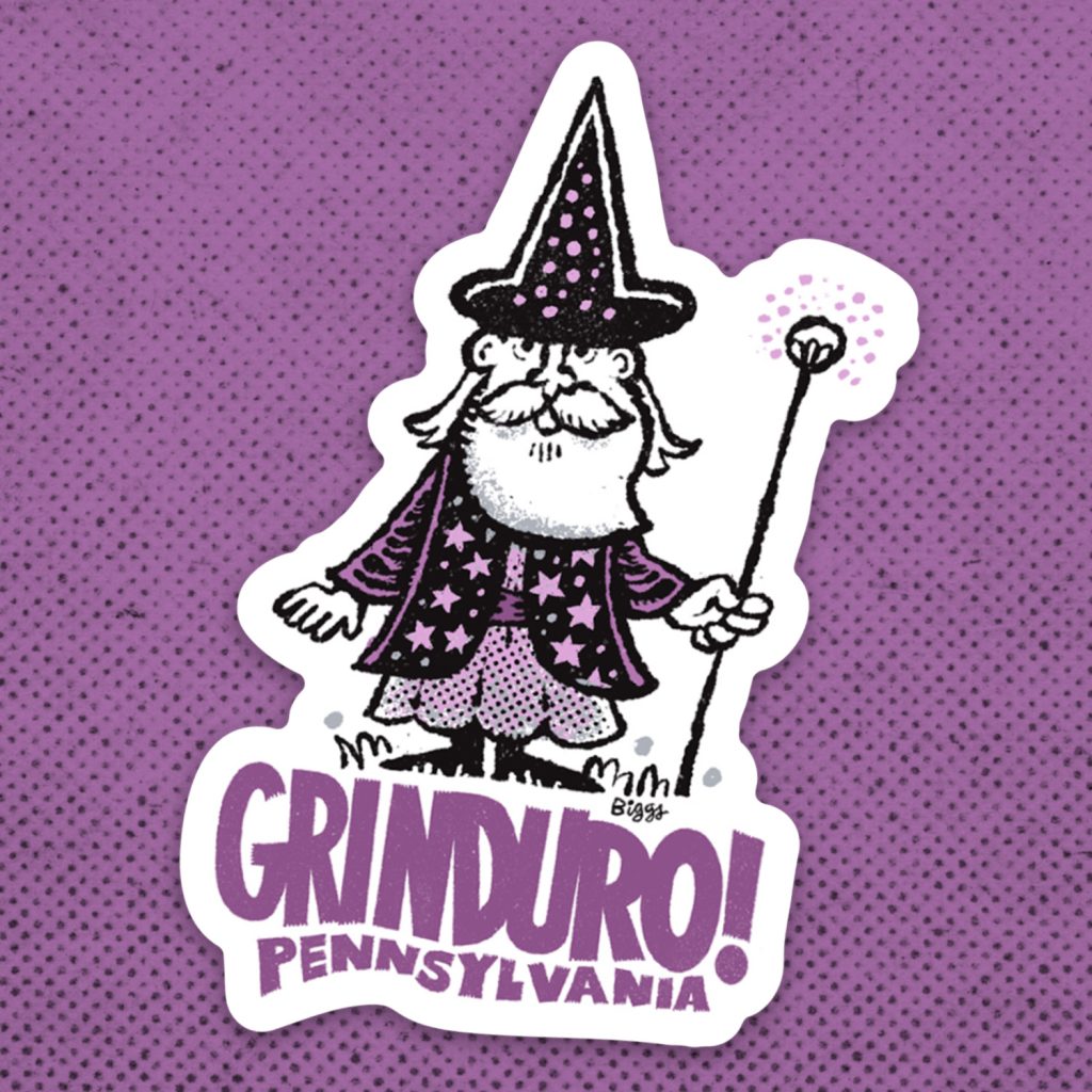 Brian Biggs - wizard sticker